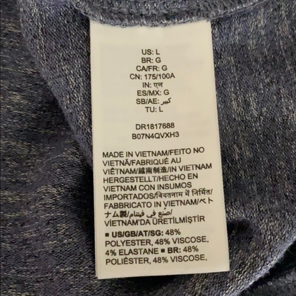 Daily Ritual Crew Neck Tunic Pullover - Picture 8 of 9